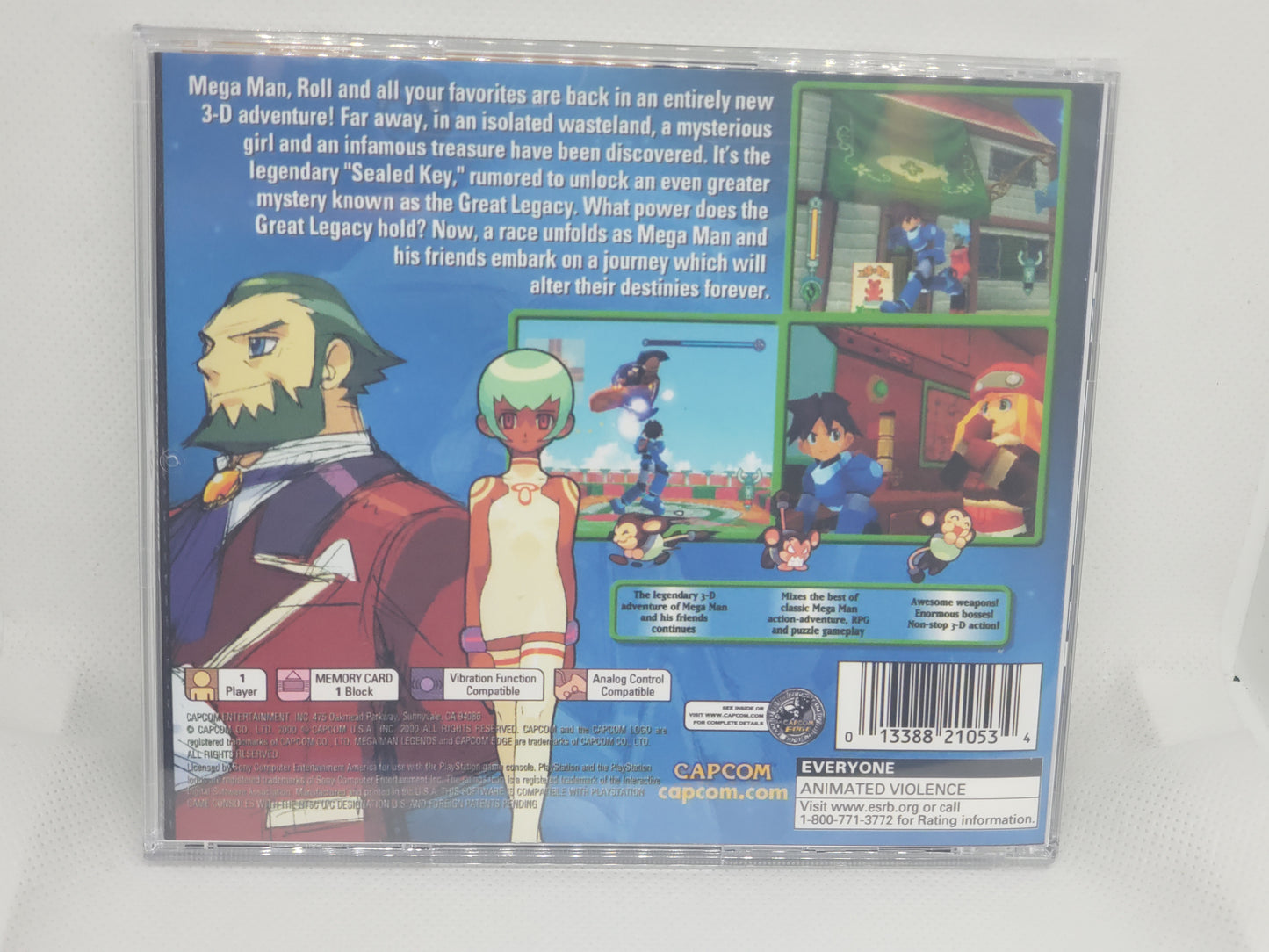 Mega Man Legends 2 - Custom Case
