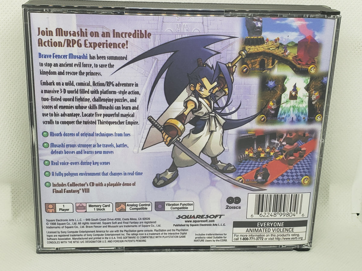 Brave Fencer Musashi - Custom Case