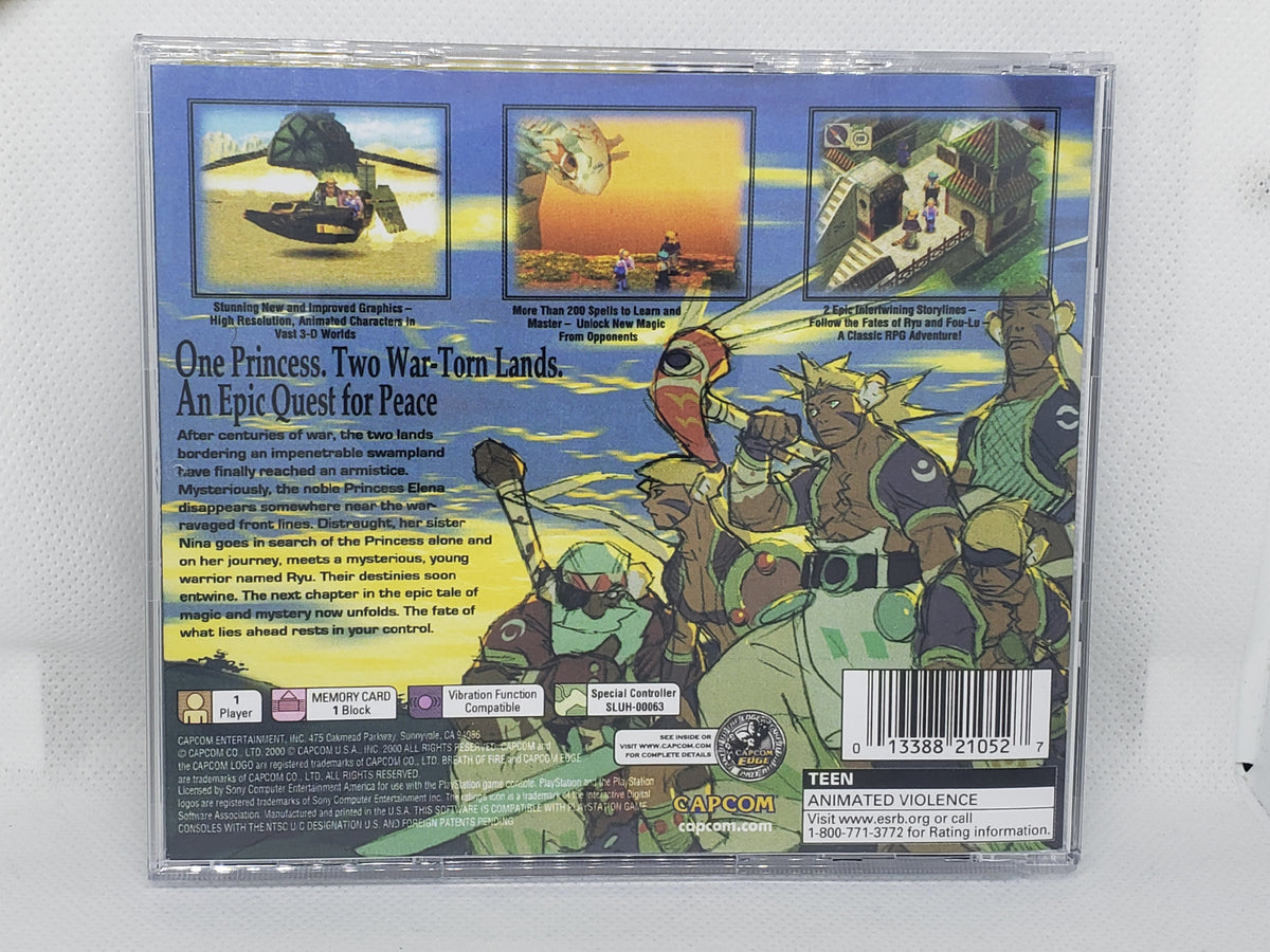 Breath of Fire IV - Custom Case