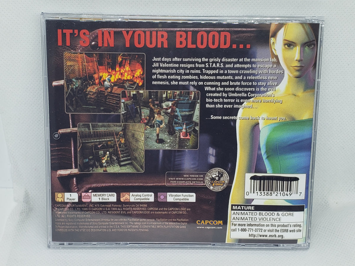 Resident Evil 3 - Custom Case