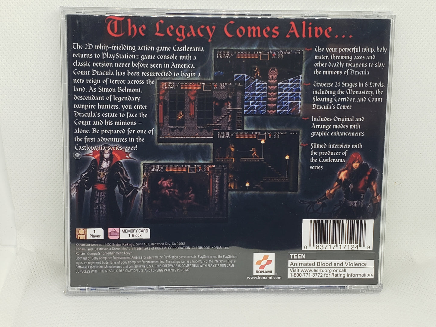 Castlevania Chronicles - Custom Case