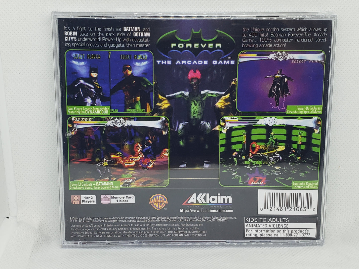 Batman Arcade - Custom Case