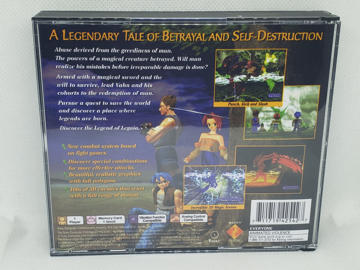 Legend of Legaia - Custom Case