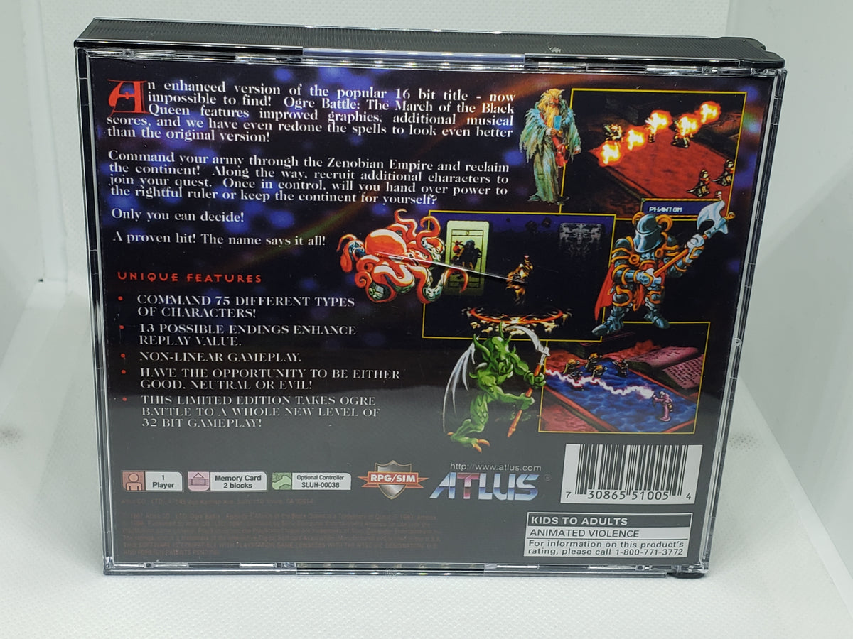Ogre Battle - Custom Case
