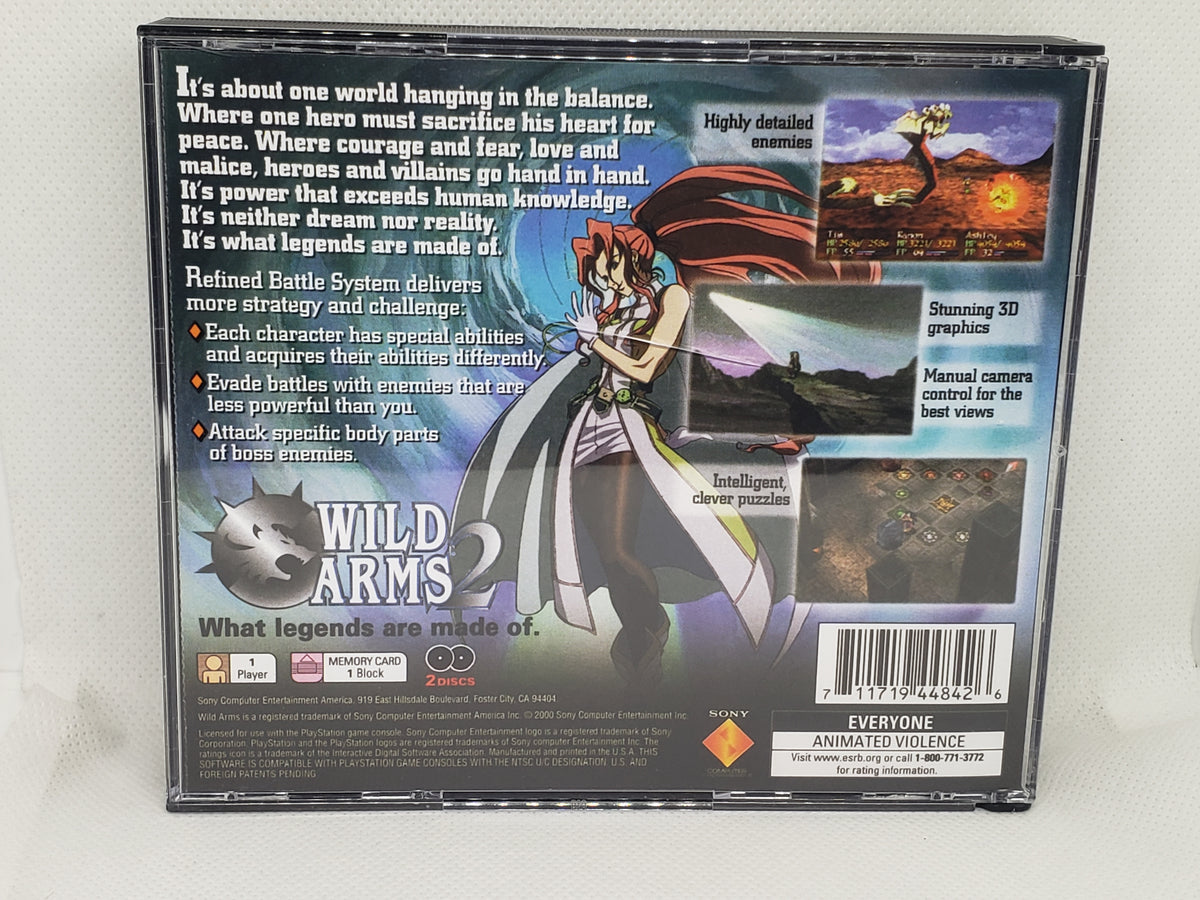 Wild Arms 2 - Custom Case