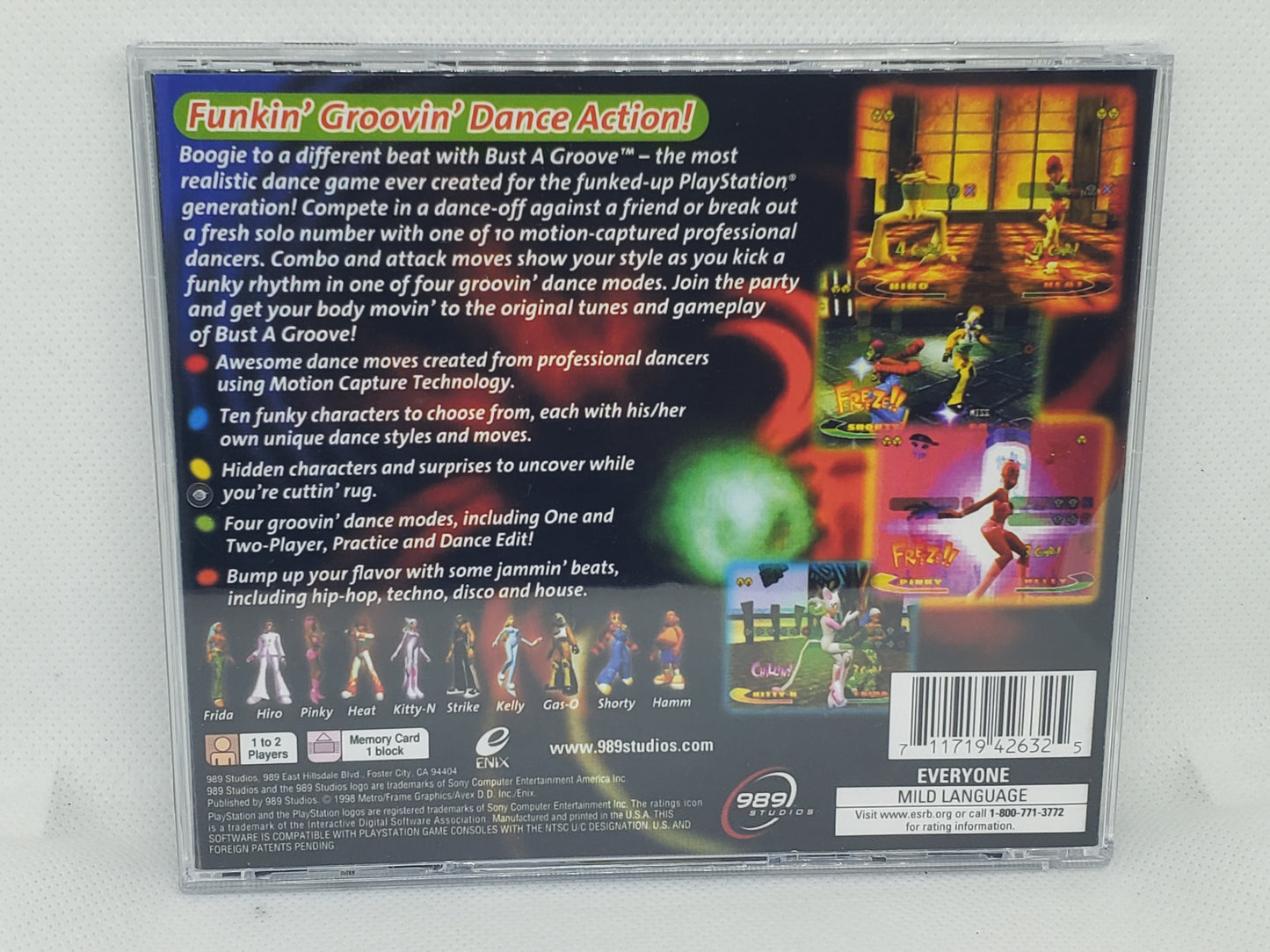 Bust A Groove - Custom Case