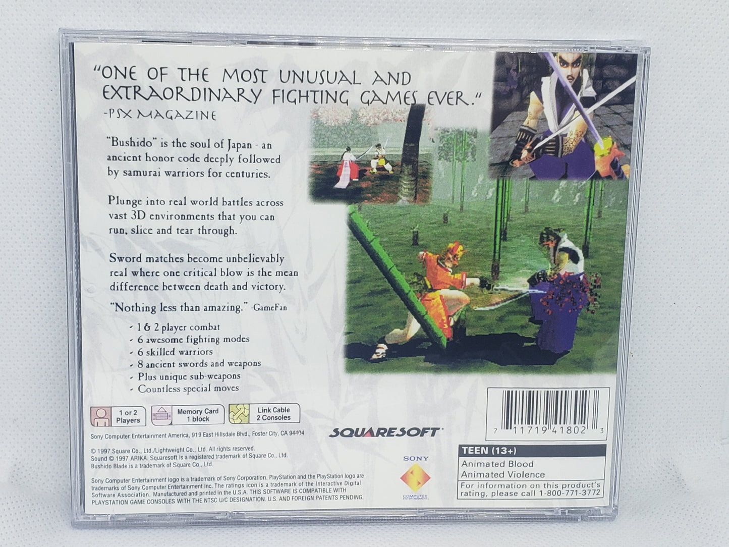 Bushido Blade 2 - Custom Case