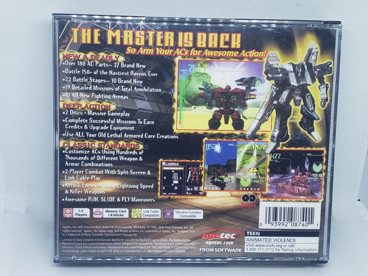 Armored Core Master of Arena - Custom Case