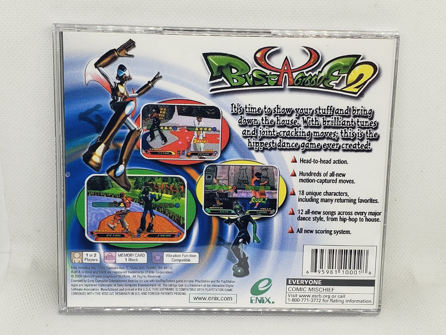 Bust A Groove 2 - Custom Case