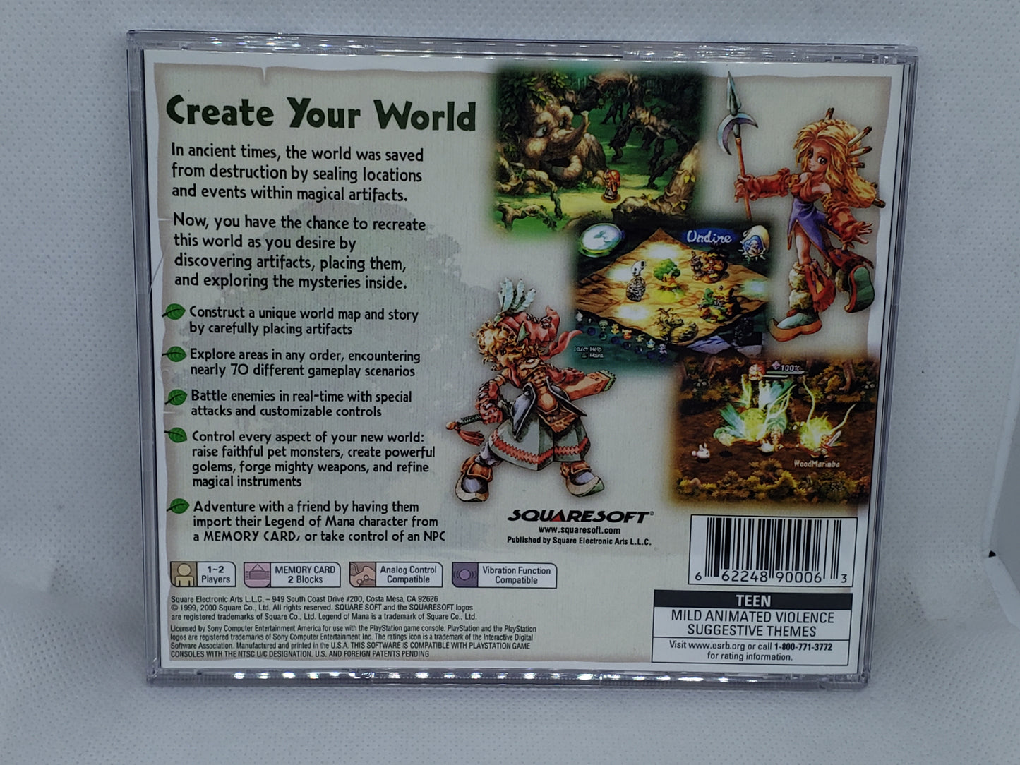 Legend of Mana - Custom Case