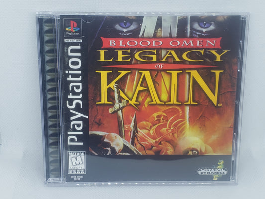 Blood Omen Legacy of Kain - Custom Case