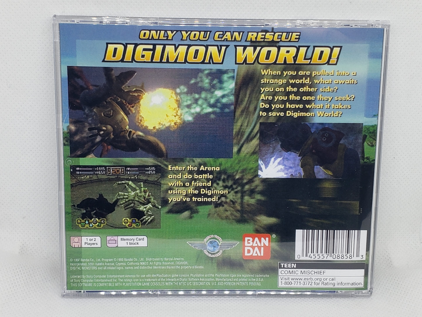 Digimon World - Custom Case