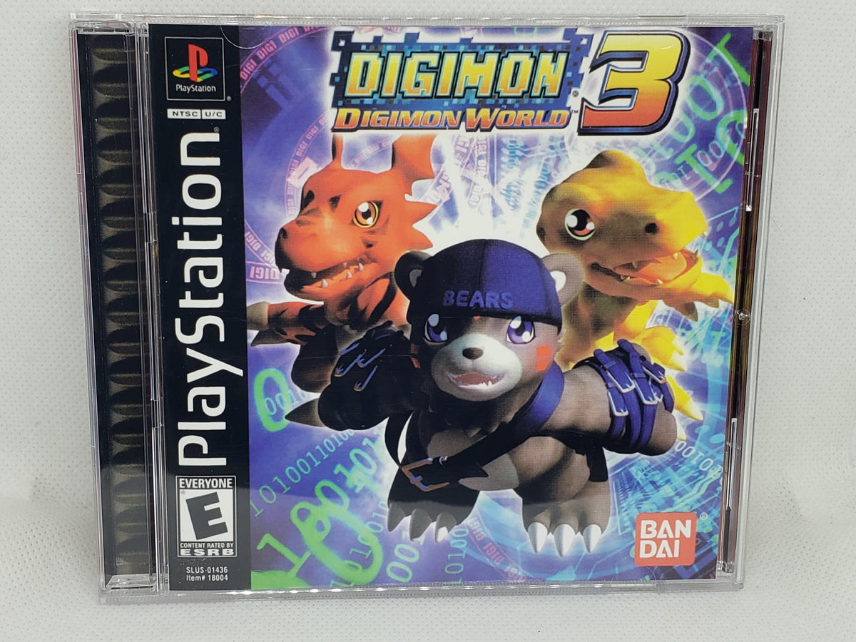 Digimon World 3 - Custom Case