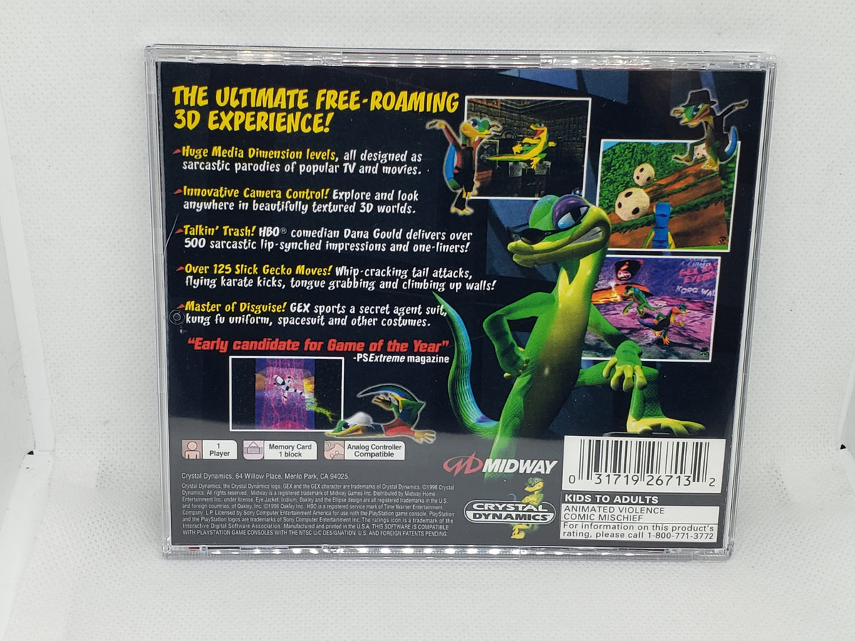 Gex Enter the Gecko - Custom Case