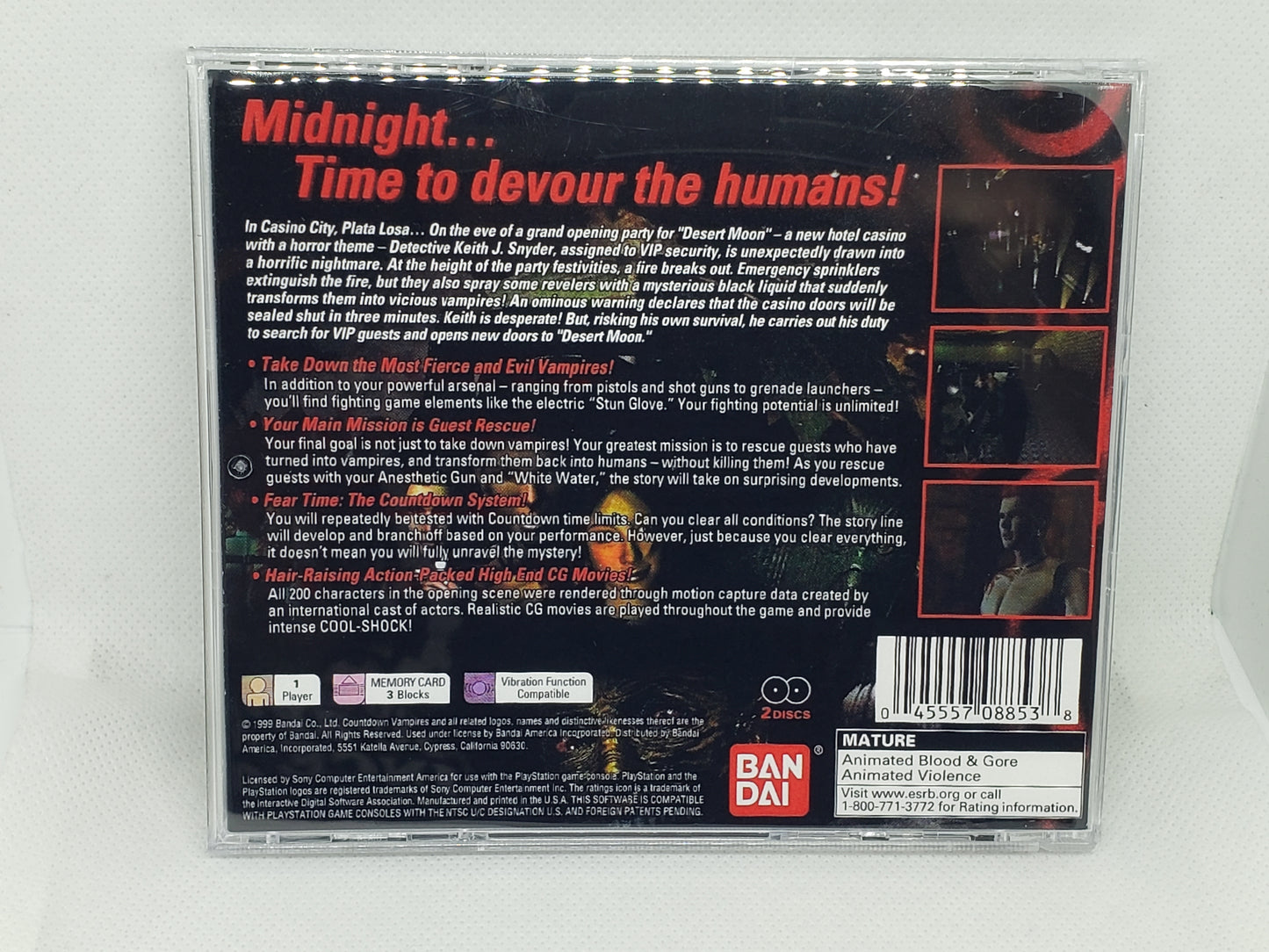 Countdown Vampires - Custom Case
