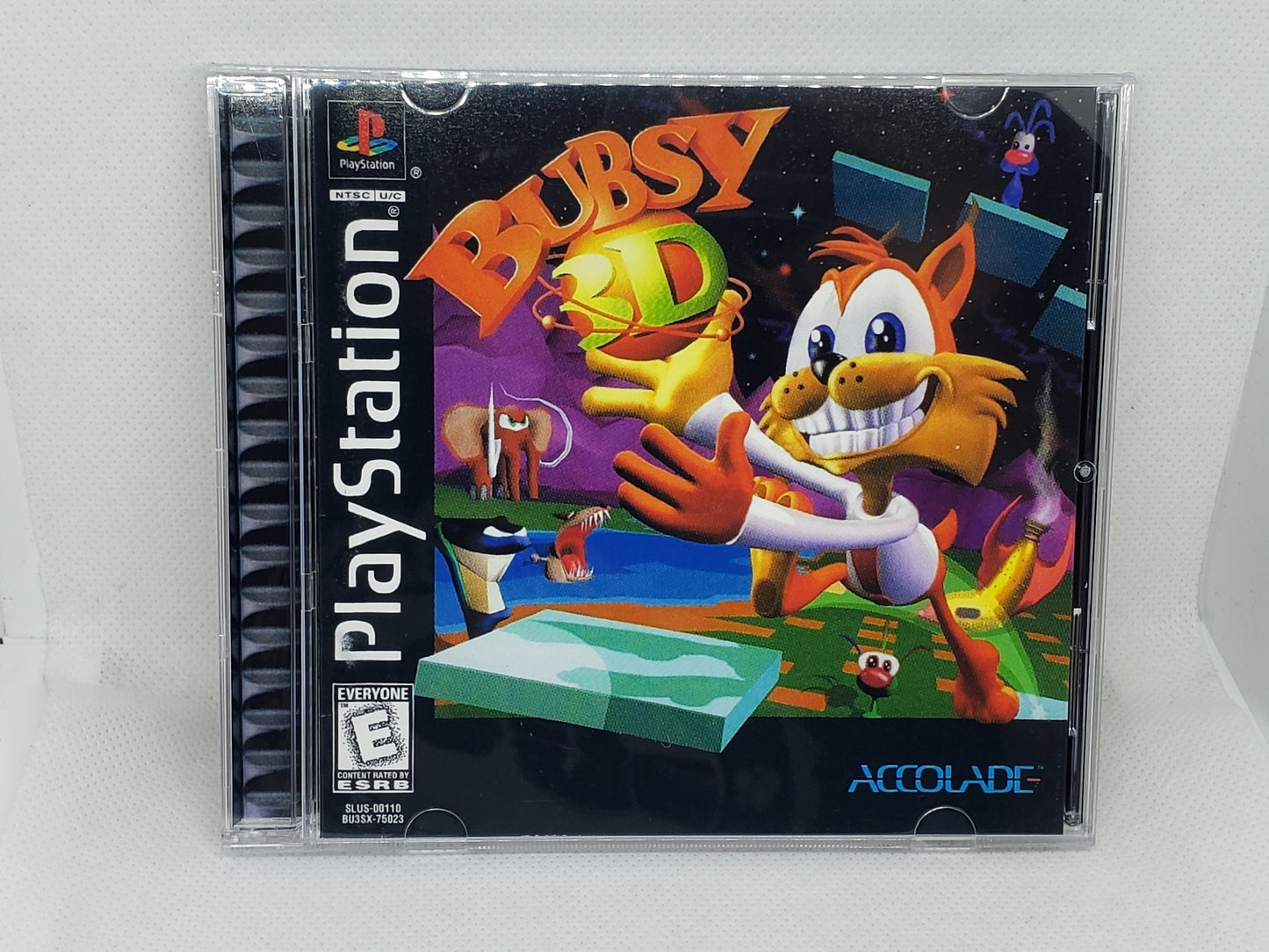 Bubsy 3D - Custom Case