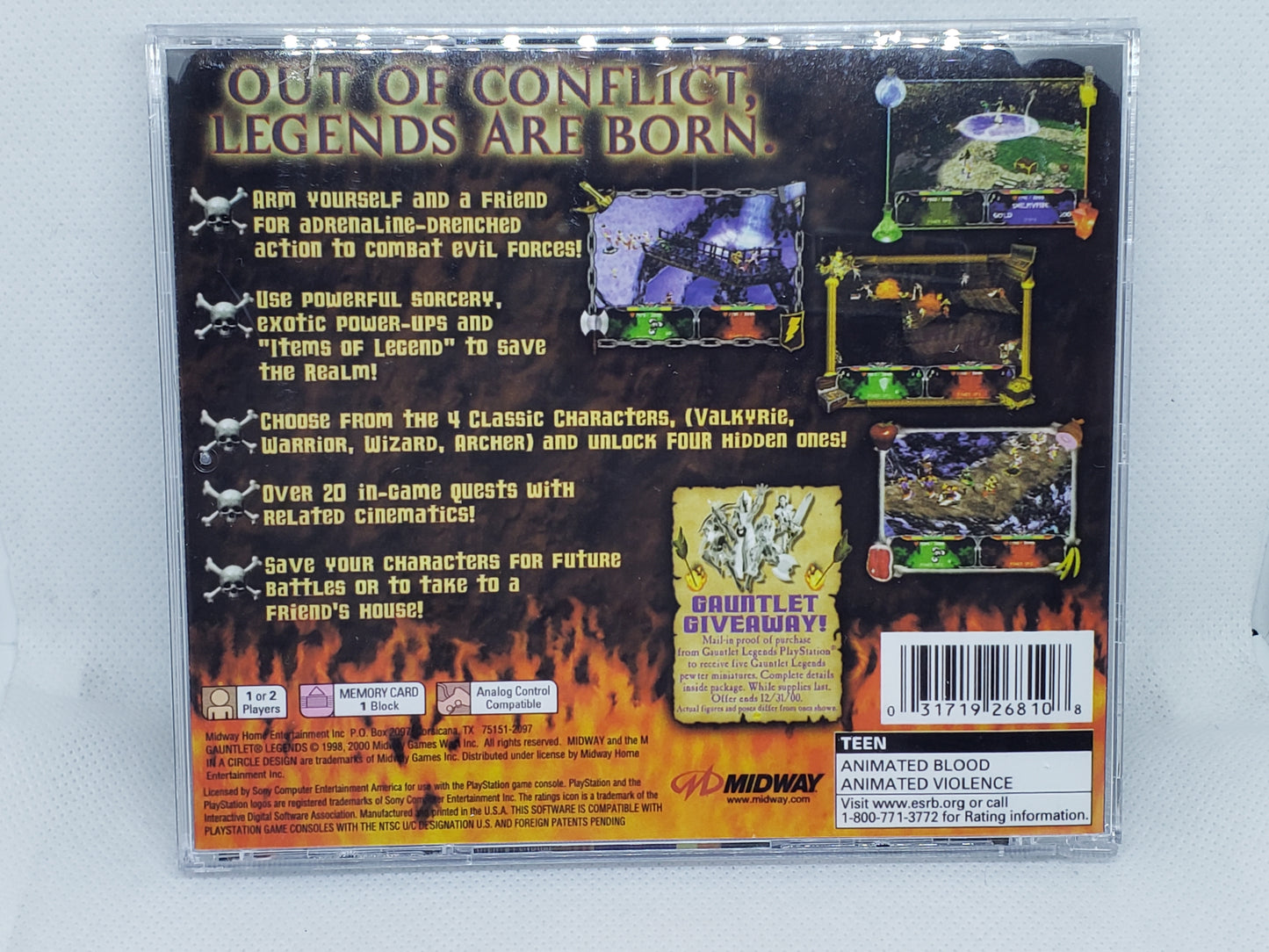Gauntlet Legends - Custom Case