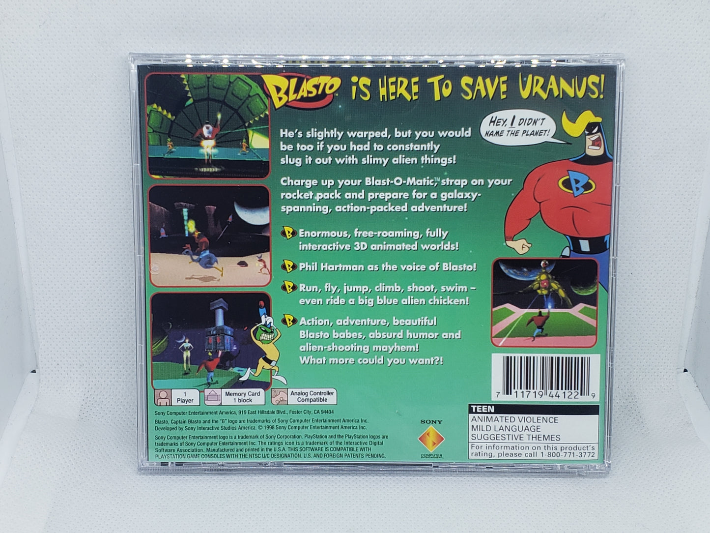 Blasto - Custom Case