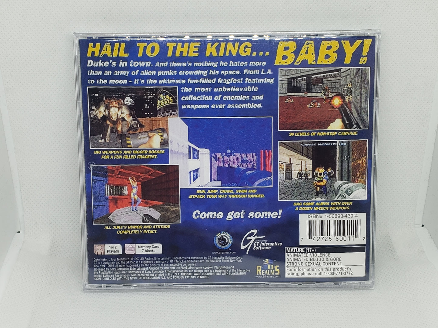 Duke Nukem Total Meltdown - Custom Case