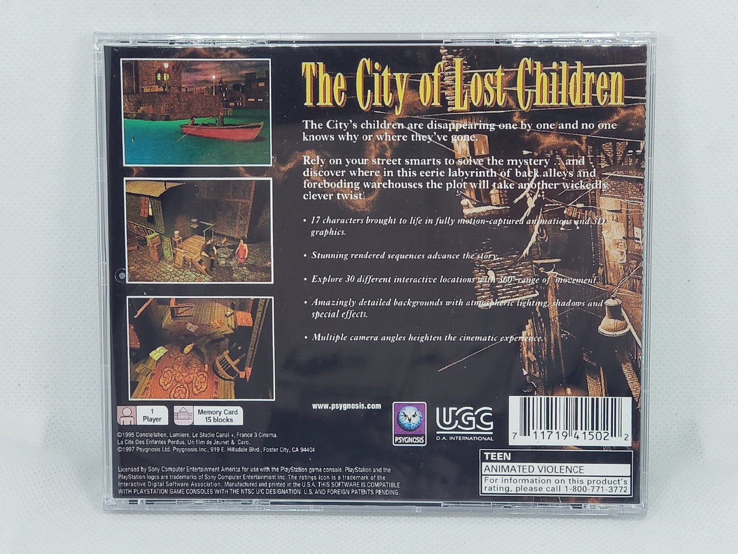 City of the Lost Children - Custom Case