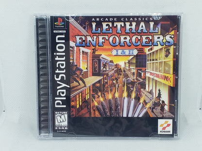 Lethal Enforcers 1 n 2 - Custom Case