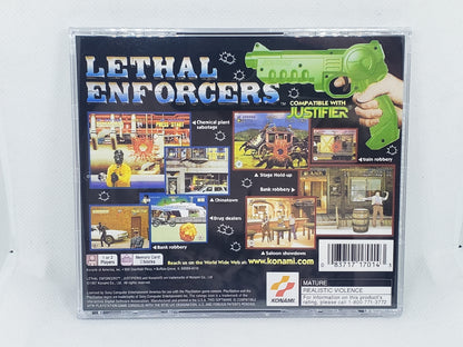 Lethal Enforcers 1 n 2 - Custom Case