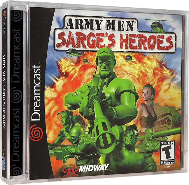 Army Men - Sarge's Heroes - Custom Case