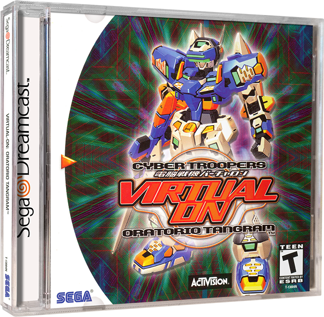 Cyber Troopers Virtual-On Oratorio Tangram - Custom Case