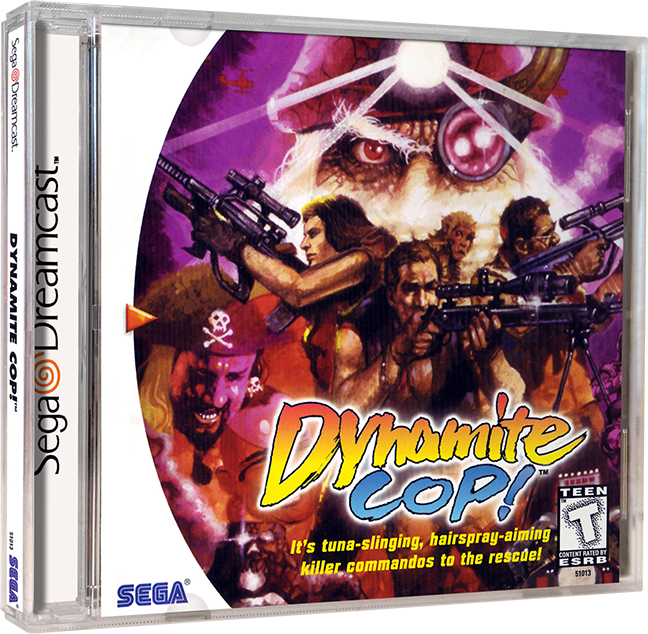 Dynamite Cop! (USA) - Custom Case