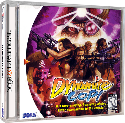 Dynamite Cop! (USA) - Custom Case