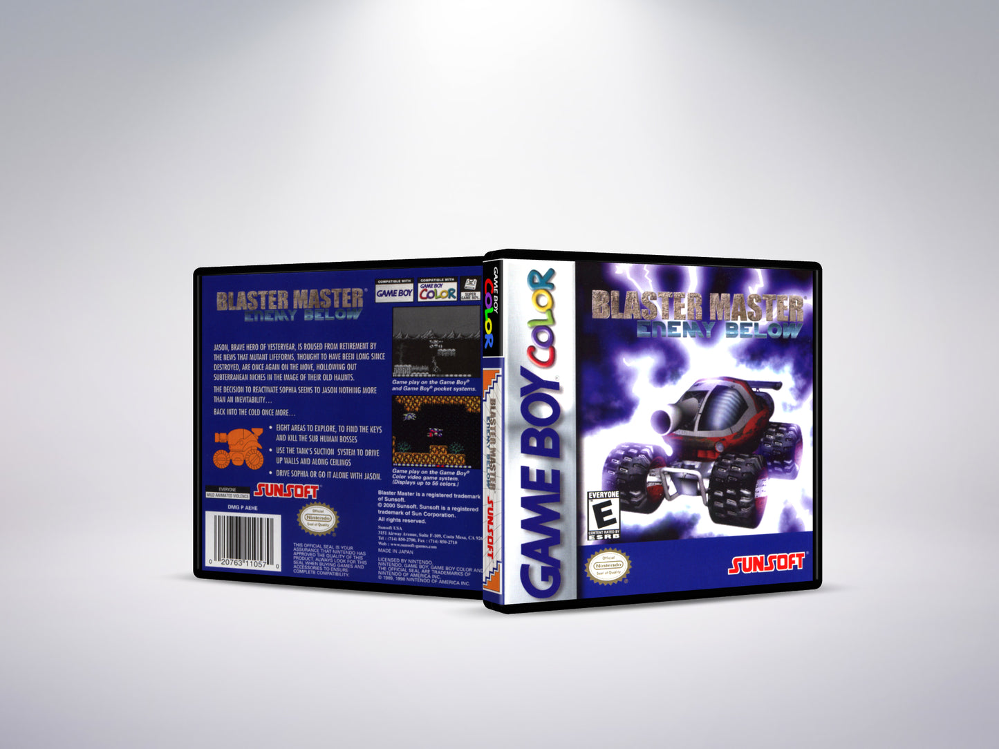 Blaster Master - Enemy Below - Custom Case