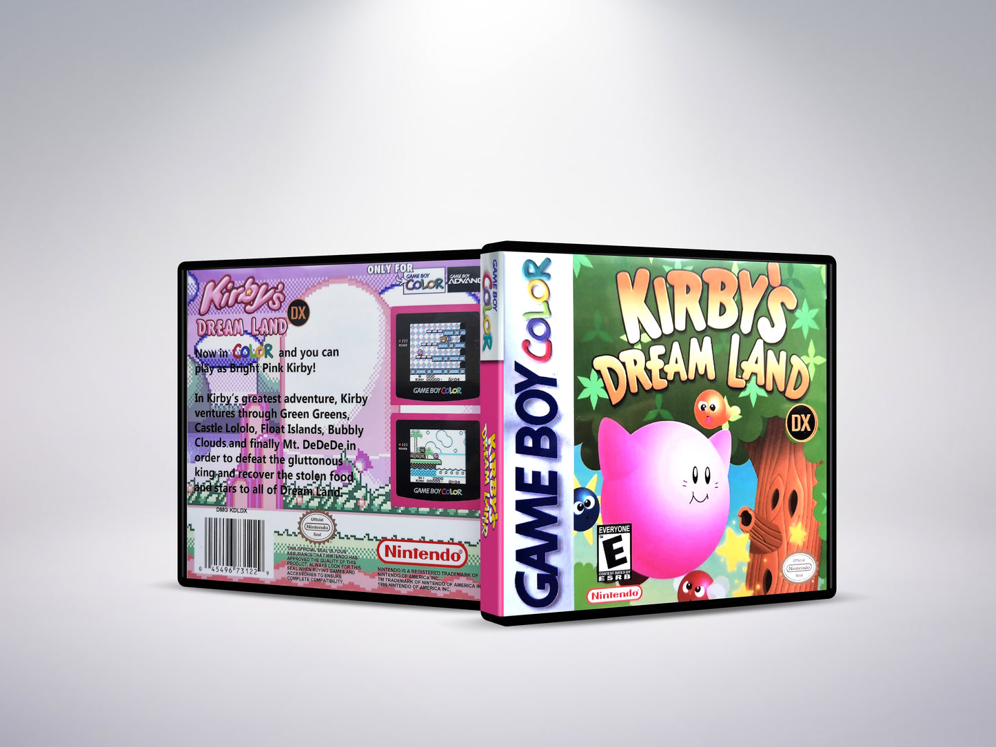Kirby's Dream Land DX - Custom Case