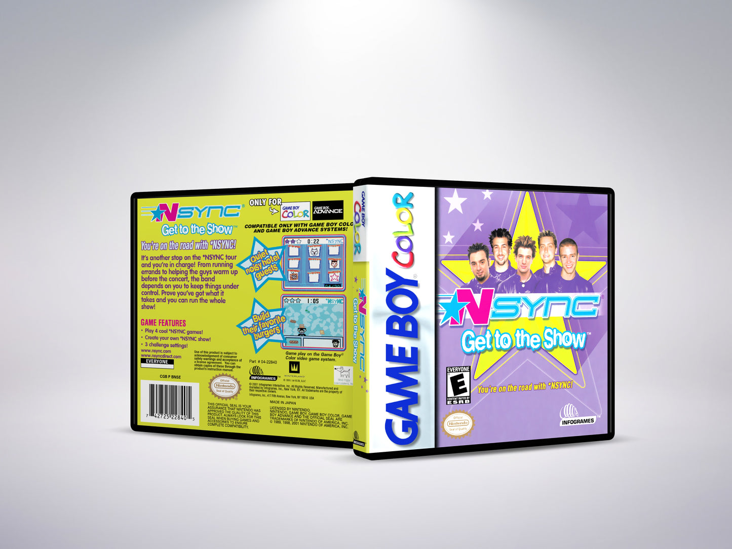 NSYNC - Get to the Show - Custom Case