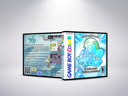 Pokemon Crystal Clear - Custom Case