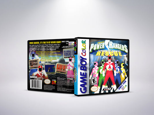 Power Rangers Lightspeed Rescue - Custom Case