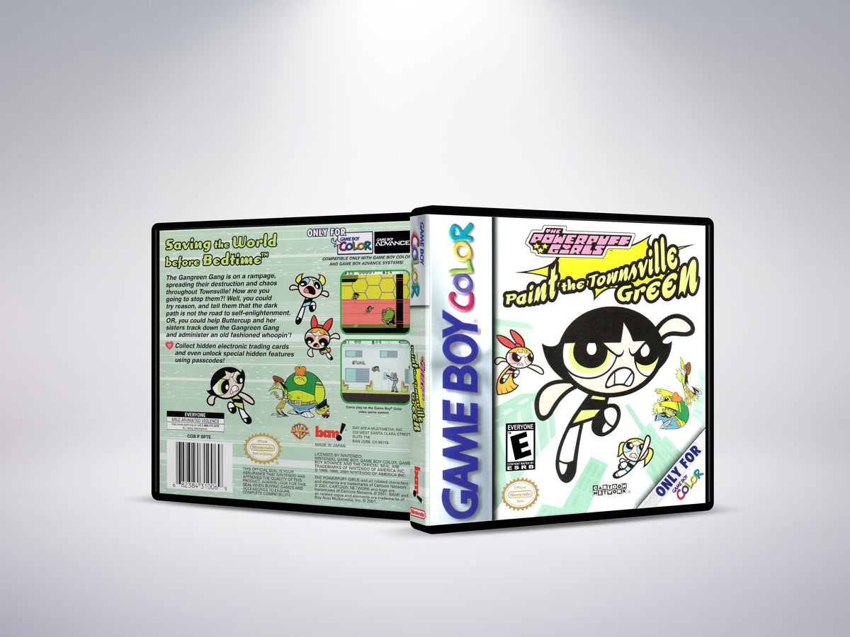 Powerpuff Girls - Paint the Townsville Green - Custom Case