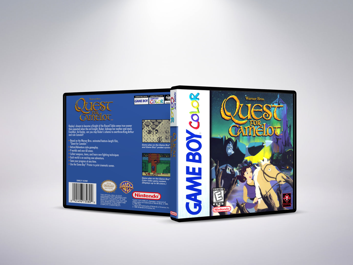 Quest for Camelot - Custom Case