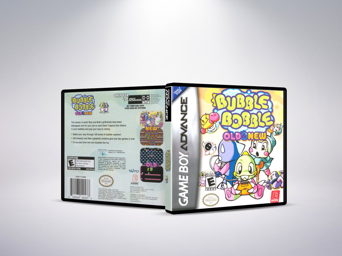 Bubble Bobble Old & New - Custom Case