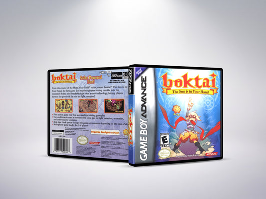 Boktai - The Sun Is in Your Hand - Custom Case