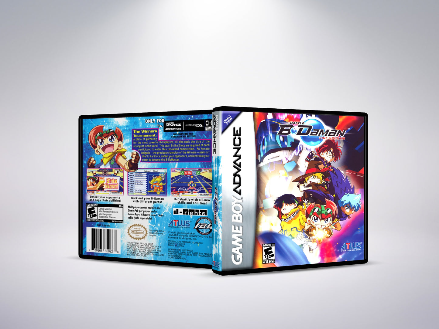 Battle B-Daman - Fire Spirits! - Custom Case