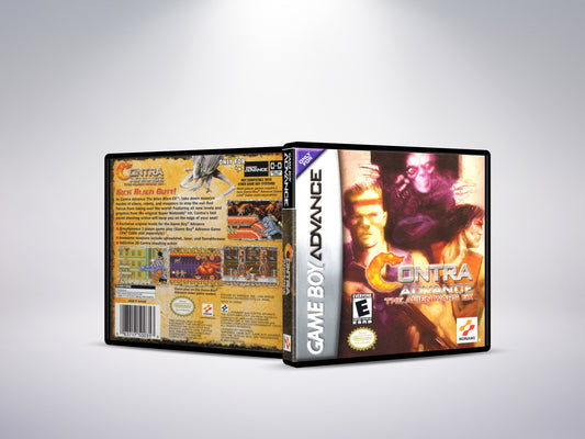 Contra Advance - The Alien Wars EX - Custom Case