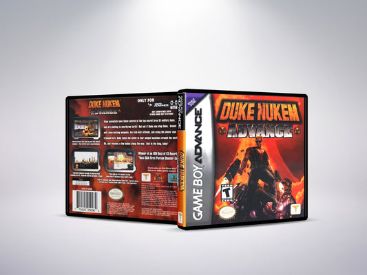Duke Nukem Advance - Custom Case