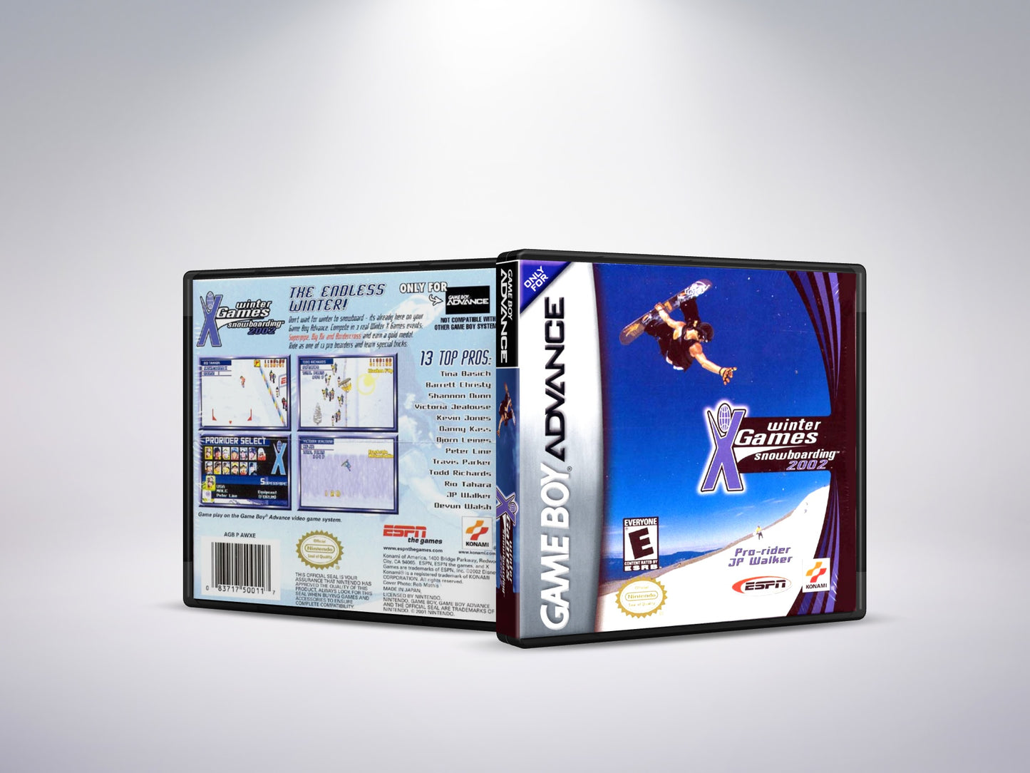 ESPN Winter X-Games Snowboarding 2002 - Custom Case