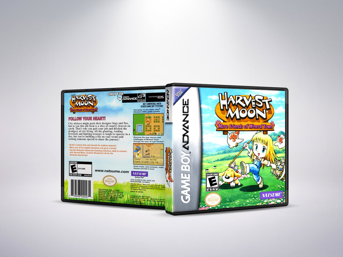 Harvest Moon - More Friends of Mineral Town - Custom Case