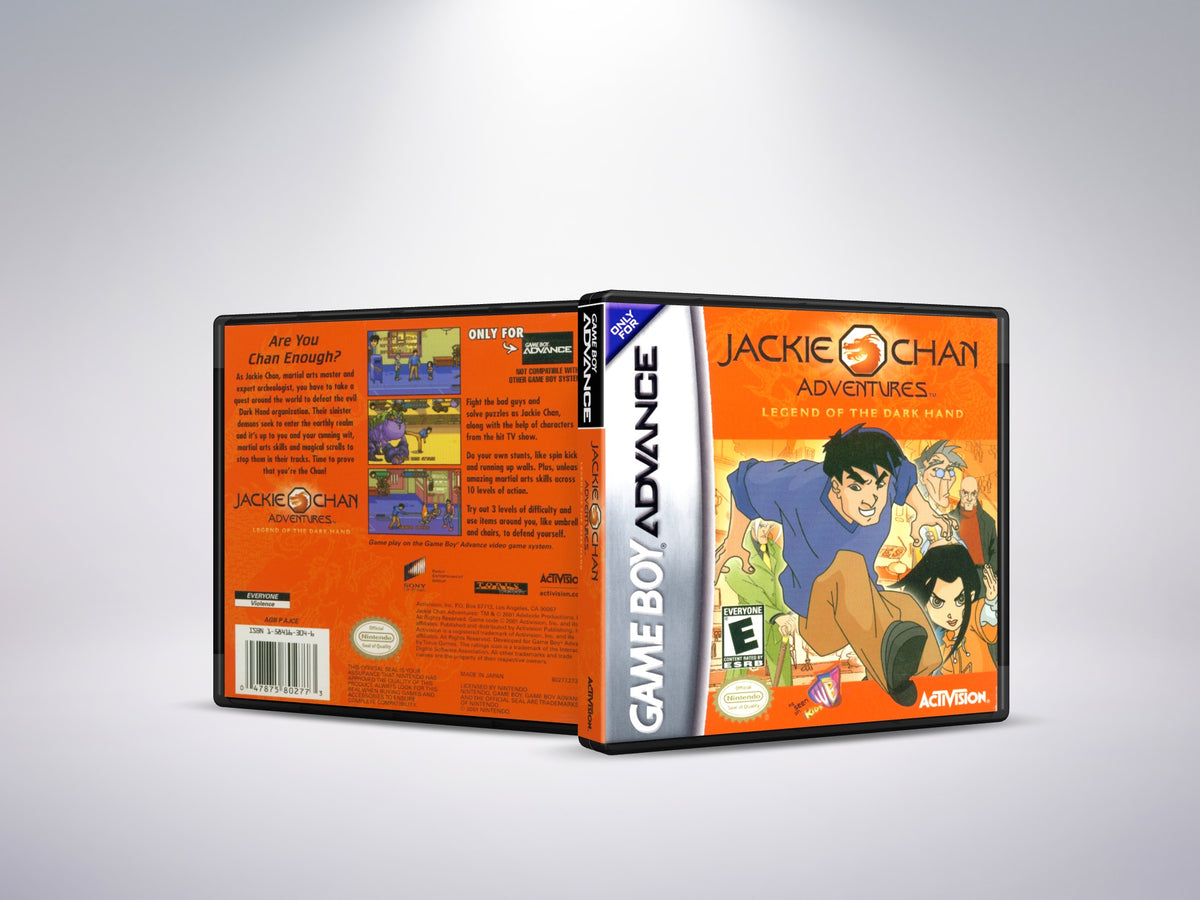 Jackie Chan Adventures - Legend of the Dark Hand - Custom Case