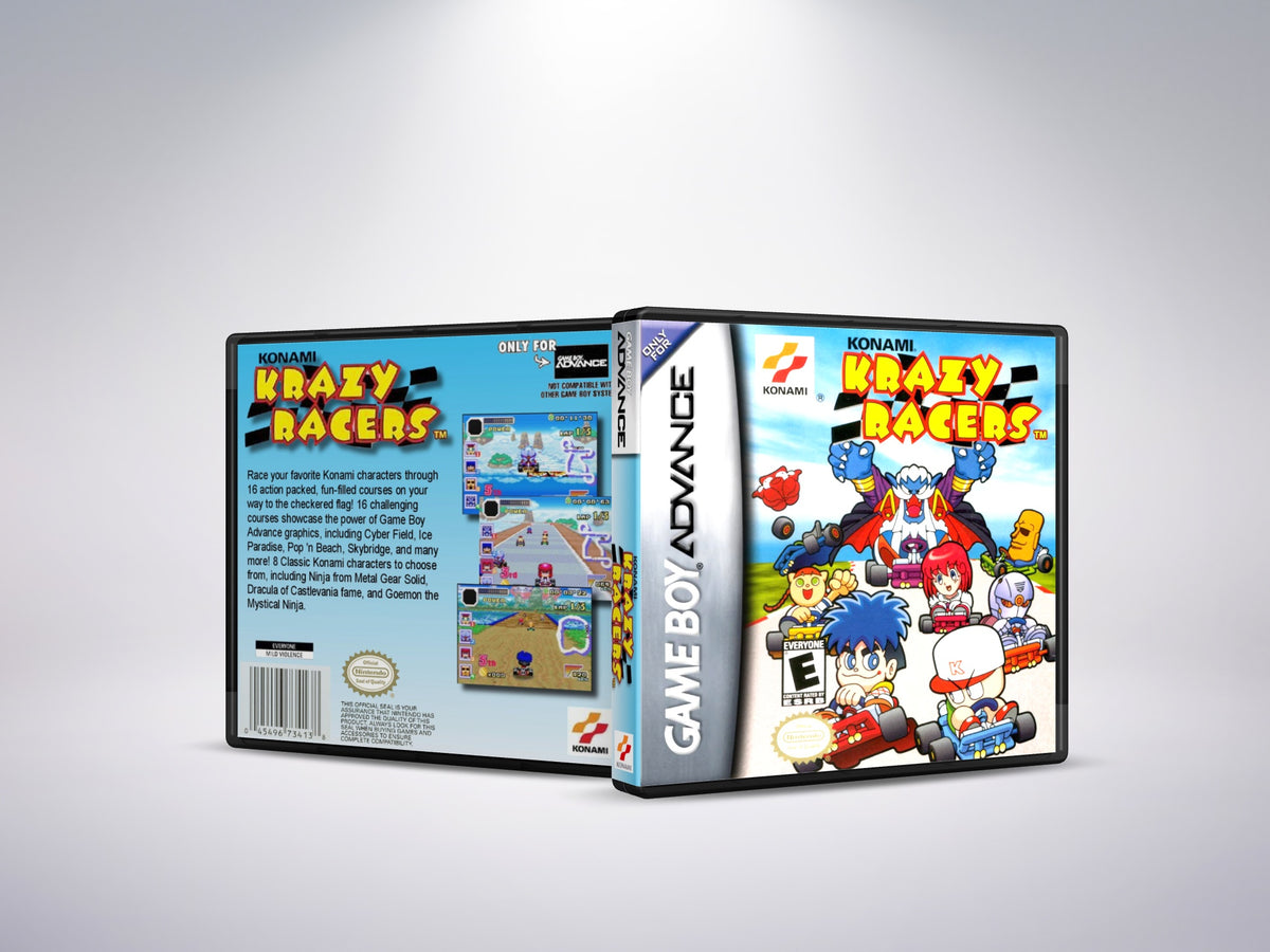 Konami Krazy Racers - Custom Case