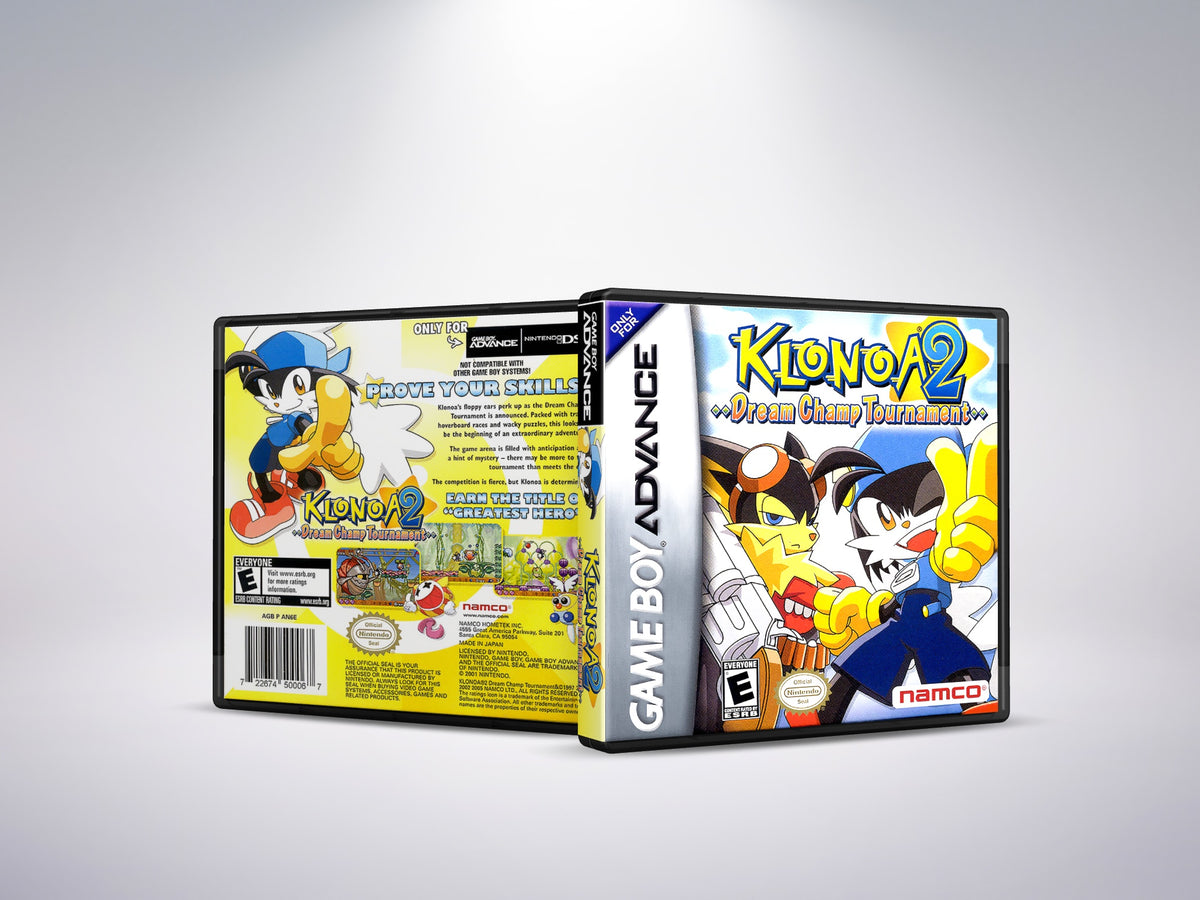 Klonoa 2 - Dream Champ Tournament - Custom Case