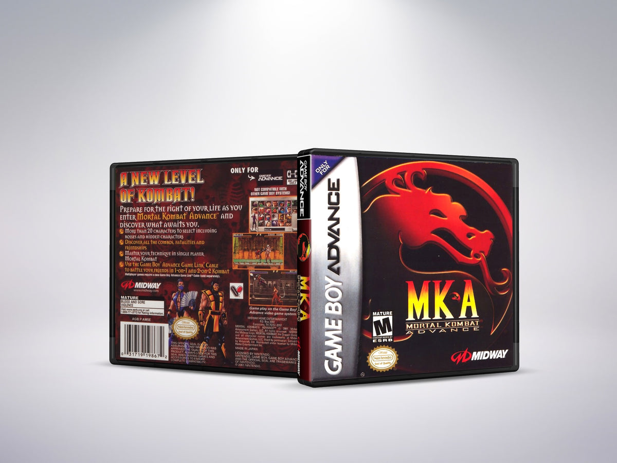 Mortal Kombat Advance - Custom Case