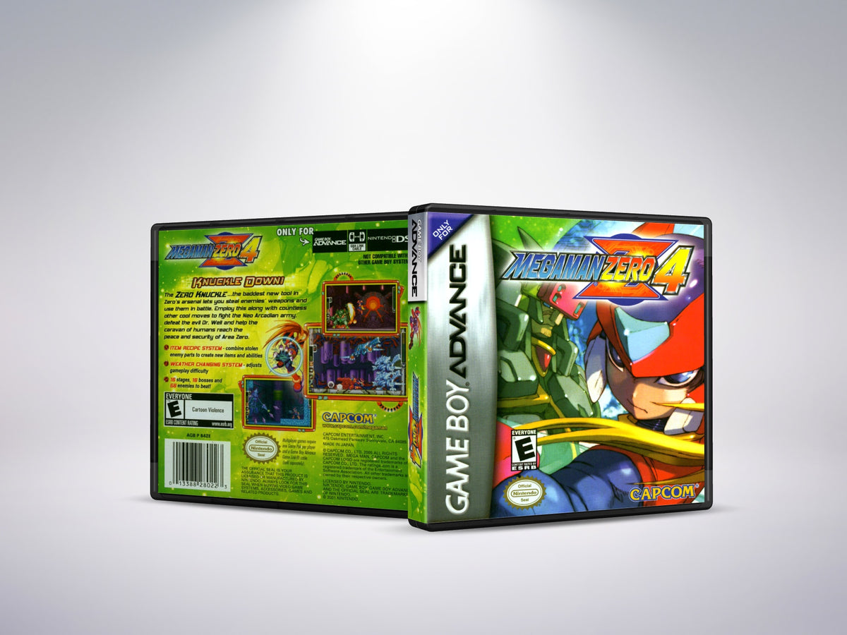 Mega Man Zero 4 - Custom Case