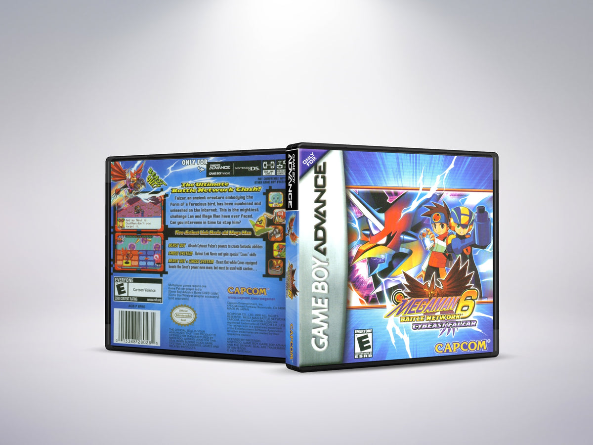 Mega Man Battle Network 6 Cybeast Falzar - Custom Case